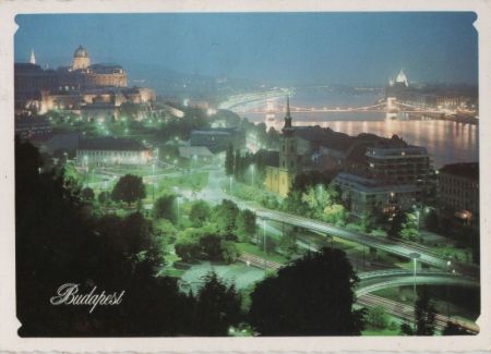 Ungarn - Budapest - Latkep - 1989 Ungarn - Budapest - Latkep - 1989
