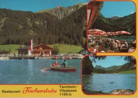Österreich - Tannheim - Restaurant Fischerstube - 1990 Österreich - Tannheim - Restaurant Fischerstube - 1990