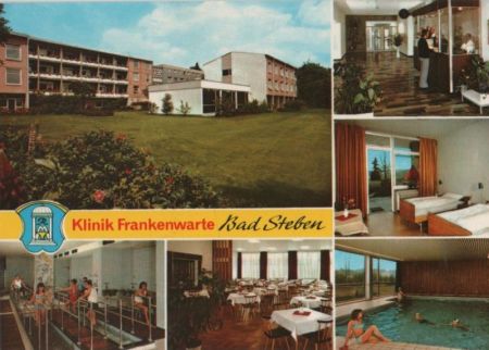 Bad Steben - Klinik Frankenwarte - ca. 1975 Bad Steben - Klinik Frankenwarte - ca. 1975