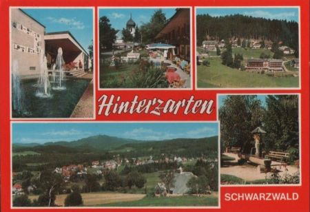 Hinterzarten - 5 Teilbilder - 1975 Hinterzarten - 5 Teilbilder - 1975