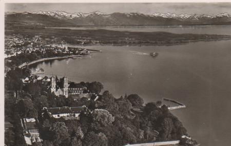 Friedrichshafen Bodensee - Luftbild - ca. 1955 Friedrichshafen Bodensee - Luftbild - ca. 1955