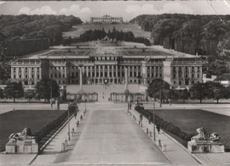 Österreich - Wien - Schloß Schönbrunn - ca. 1960 Österreich - Wien - Schloß Schönbrunn - ca. 1960