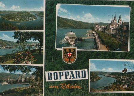 Boppard - mit 5 Bildern - 1973 Boppard - mit 5 Bildern - 1973