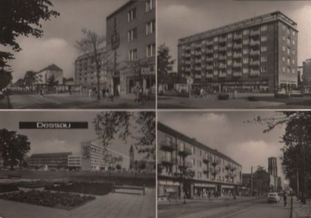 Dessau - Wilhelm-Pieck-Straße - 1969 Dessau - Wilhelm-Pieck-Straße - 1969