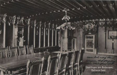 Überlingen - Rathaus-Saal - ca. 1935 Überlingen - Rathaus-Saal - ca. 1935