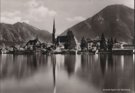Rottach-Egern - mit Wallberg - 1967 Rottach-Egern - mit Wallberg - 1967