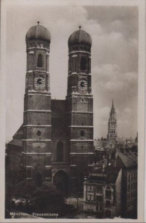 München - Frauenkirche - 1928 München - Frauenkirche - 1928