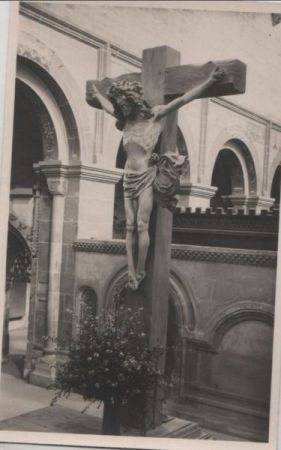 Maulbronn - Kreuz im Kloster - ca. 1950 Maulbronn - Kreuz im Kloster - ca. 1950