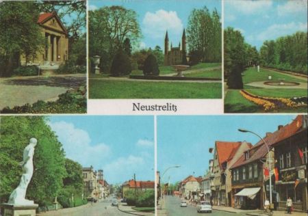 Neustrelitz - u.a. Strelitzer Straße - 1978 Neustrelitz - u.a. Strelitzer Straße - 1978