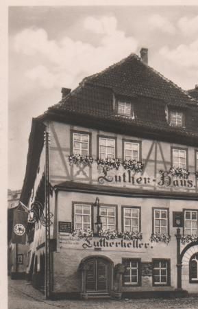 Eisenach - Lutherhaus - ca. 1955 Eisenach - Lutherhaus - ca. 1955