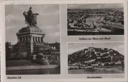 Koblenz - u.a. Rhein und Mosel - 1956 Koblenz - u.a. Rhein und Mosel - 1956