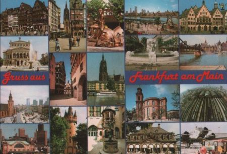 Frankfurt Main - mit 18 Bildern - ca. 1995 Frankfurt Main - mit 18 Bildern - ca. 1995