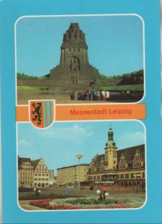 Leipzig - u.a. Völkerschlachtdenkmal - 1982 Leipzig - u.a. Völkerschlachtdenkmal - 1982