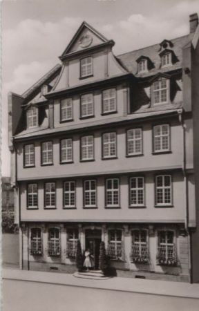Frankfurt Main - Goethehaus - ca. 1955 Frankfurt Main - Goethehaus - ca. 1955
