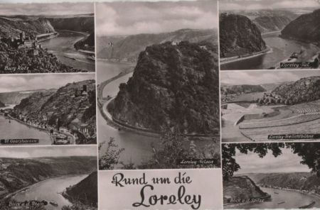 Loreley - mit Umgebung, u.a. Freilichtbühne - 1964 Loreley - mit Umgebung, u.a. Freilichtbühne - 1964