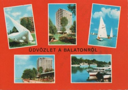 Ungarn - Balaton, Plattensee - ca. 1980 Ungarn - Balaton, Plattensee - ca. 1980