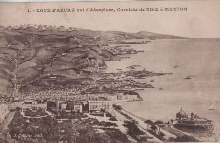 Frankreich - Nizza - und Menton - 1928 Frankreich - Nizza - und Menton - 1928