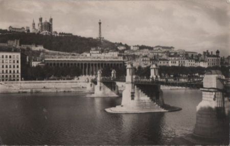Frankreich - Lyon - Quai de la Saone - ca. 1960 Frankreich - Lyon - Quai de la Saone - ca. 1960