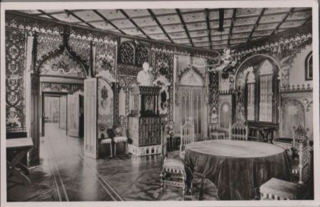 Lichtenstein - Schloß, Rittersaal - ca. 1950 Lichtenstein - Schloß, Rittersaal - ca. 1950