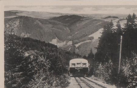 Oberweißbach Lichtenhain - Bergbahn - ca. 1955 Oberweißbach Lichtenhain - Bergbahn - ca. 1955