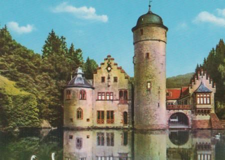 Wasserschloss Mespelbrunn - ca. 1975 Wasserschloss Mespelbrunn - ca. 1975