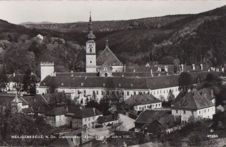 Österreich - Heiligenkreuz - Cistercienser-Abtei - ca. 1960 Österreich - Heiligenkreuz - Cistercienser-Abtei - ca. 1960