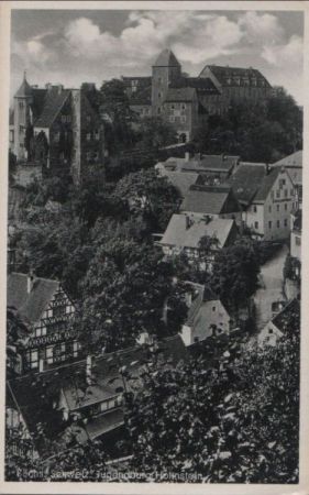 Hohnstein - Jugendburg - ca. 1950 Hohnstein - Jugendburg - ca. 1950