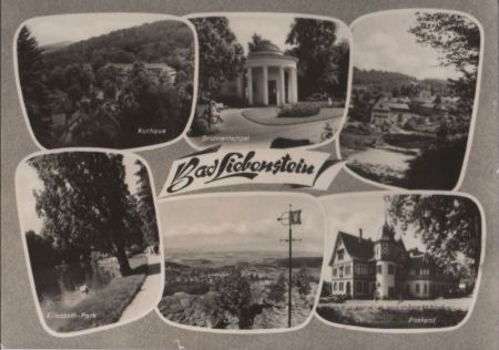 Bad Liebenstein - u.a. Brunnentempel - 1966 Bad Liebenstein - u.a. Brunnentempel - 1966