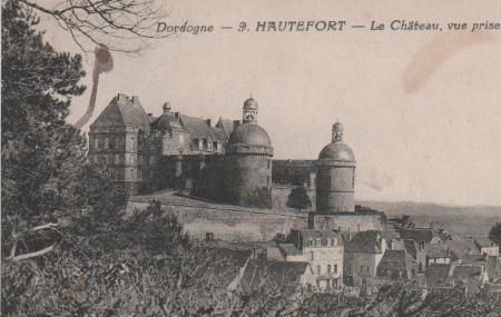 Frankreich - Dordogne - Hautefort - ca. 1925 Frankreich - Dordogne - Hautefort - ca. 1925