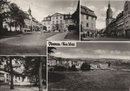 Ilmenau - u.a. Cafe-Restaurant Freundschaft - 1975 Ilmenau - u.a. Cafe-Restaurant Freundschaft - 1975