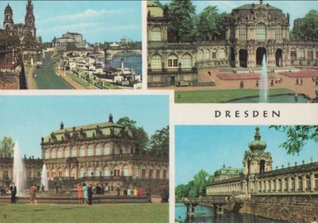 Dresden - u.a. Zwinger, Kronentor - 1977 Dresden - u.a. Zwinger, Kronentor - 1977