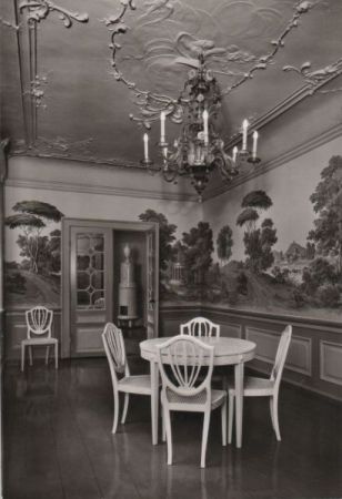 Lübeck - Schabbelhaus, Landschaftszimmer - ca. 1965 Lübeck - Schabbelhaus, Landschaftszimmer - ca. 1965