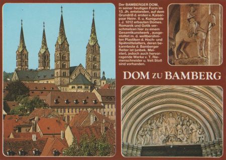 Bamberg - 3 Dombilder - 1990 Bamberg - 3 Dombilder - 1990