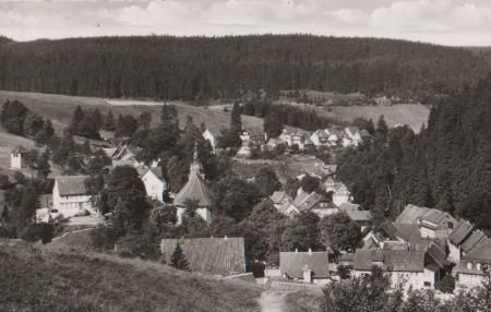 Altenau - Blick vom Mühlenberg - 1965 Altenau - Blick vom Mühlenberg - 1965