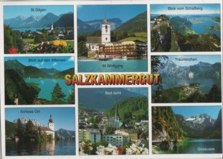 Salzkammergut - Österreich - 8 Bilder Salzkammergut - Österreich - 8 Bilder