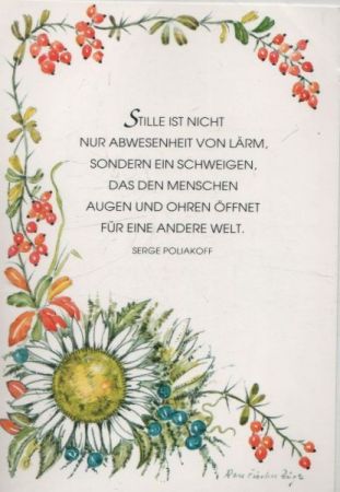 Sinnspruch Sonderstempel Sinnspruch Sonderstempel