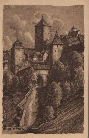 Rothenburg - Kobolzellertor - 1932 Rothenburg - Kobolzellertor - 1932