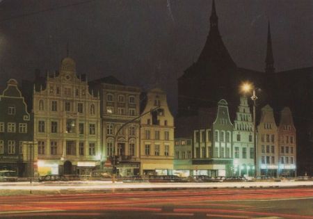 Rostock - Ernst-Thälmann-Platz - 1988 Rostock - Ernst-Thälmann-Platz - 1988
