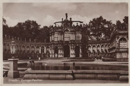 Dresden - Zwinger-Pavillon - 1934 Dresden - Zwinger-Pavillon - 1934
