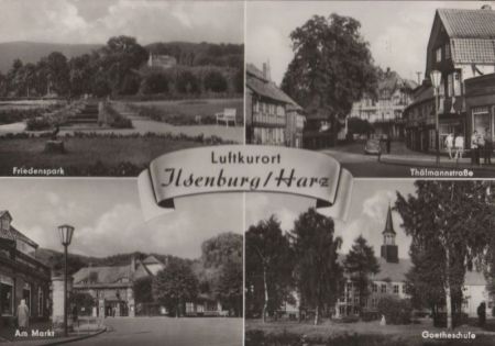 Ilsenburg - u.a. Goetheschule - 1984 Ilsenburg - u.a. Goetheschule - 1984
