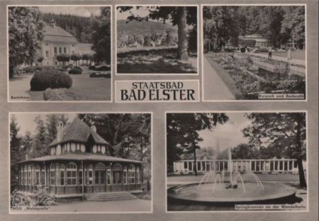 Bad Elster - u.a. Badehaus - 1966 Bad Elster - u.a. Badehaus - 1966