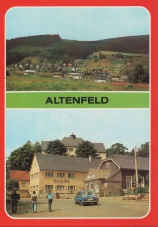 Altenfeld - u.a. Haus des Volkes - ca. 1980 Altenfeld - u.a. Haus des Volkes - ca. 1980