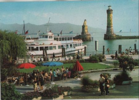Lindau - Am Hafen - ca. 1975 Lindau - Am Hafen - ca. 1975