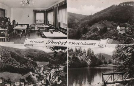 Zorge - Pension Probst - 1965 Zorge - Pension Probst - 1965