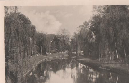Wolfenbüttel - Partie an der Oker - ca. 1955 Wolfenbüttel - Partie an der Oker - ca. 1955