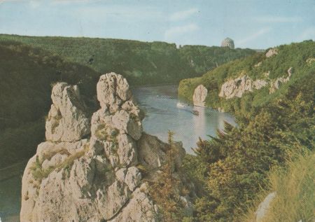 Donau - Durchbruch bei Kelheim - 1985 Donau - Durchbruch bei Kelheim - 1985