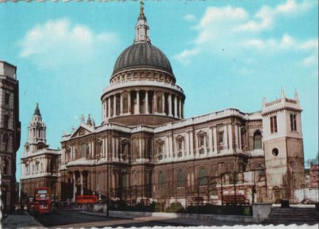 Großbritannien - London - St. Pauls Cathedral - ca. 1975 Großbritannien - London - St. Pauls Cathedral - ca. 1975