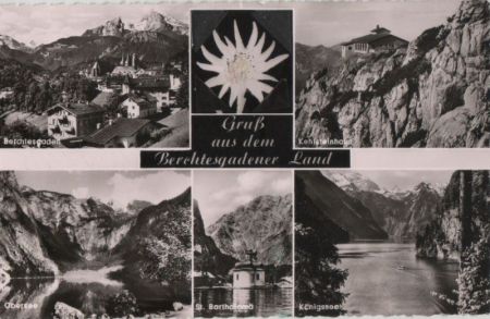 Berchtesgadener Land - u.a. Kehlsteinhaus - 1959 Berchtesgadener Land - u.a. Kehlsteinhaus - 1959
