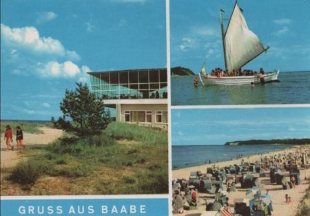 Baabe - u.a. Ausflugssegler - 1970 Baabe - u.a. Ausflugssegler - 1970