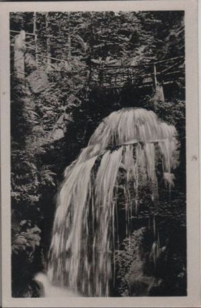 Hohnstein - Amselfall - 1953 Hohnstein - Amselfall - 1953
